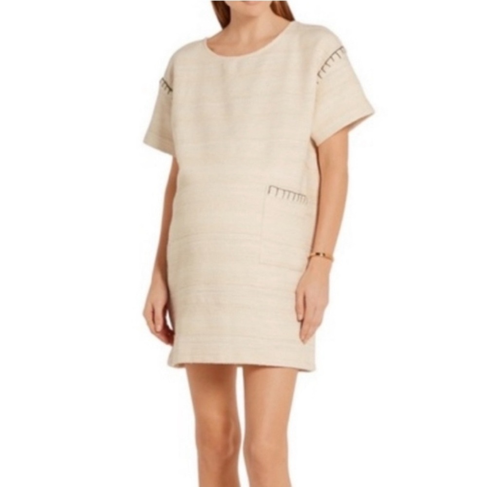 Hatch The Stitched Naomi Tweed Mini Dress